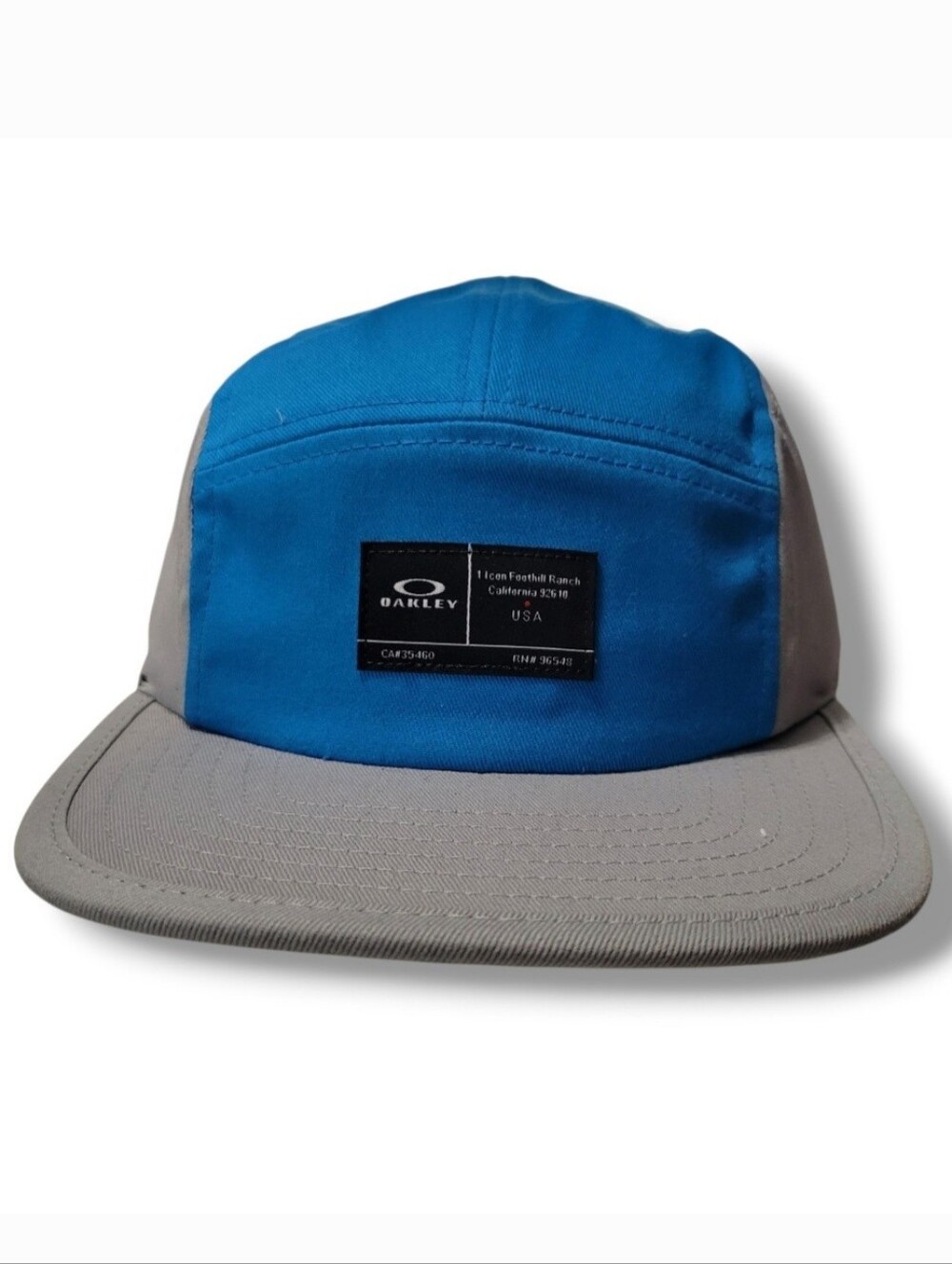 New Oakley Hat OSFM Oakley Latch 5 Panel Hat OS Oakley 5-Panel Cap New With Flaw